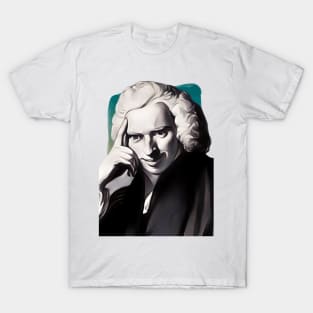 Humorist novelist Laurence Sterne illustration T-Shirt